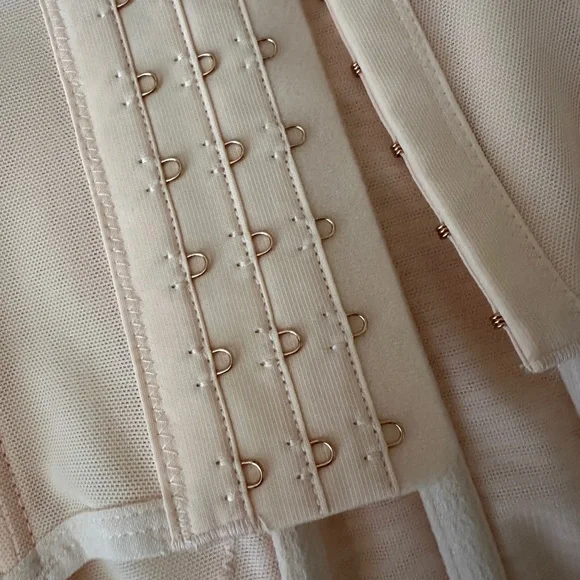 Urban Outfitters Out From Under Modern Love Corset Top Pale Pink Small - Picture 10 of 12